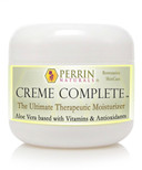 Creme Complete- All Natural, Restorative & Anti-Aging skin care. A Corrective Moisturizer for Sun Damage, Lichen Sclerosus, Rosacea, Eczema, Psoriasis, Actinic Keratosis, and Wrinkles.