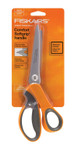 Fiskars 8" Softgrip Pinking Scissors,Orange,9.5" long