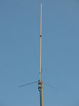 CX-333 TriBand Base antenna, 2m/1.25m/70cm - 10ft Comet