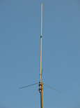 CX-333 TriBand Base antenna, 2m/1.25m/70cm - 10ft Comet