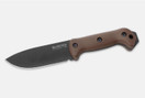 Ka Bar BK2FDE BK2 Becker Campanion FDE Handle Hard Black Sheath, Brown