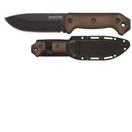 Ka Bar BK2FDE BK2 Becker Campanion FDE Handle Hard Black Sheath - Brown