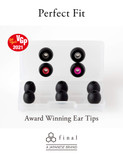 Final A4000 in-Ear Wired Noise Isolating High Precision Clear and Transparent Sound Earphones