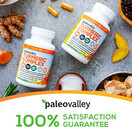 Paleovalley - Organic Turmeric Complex - Full Spectrum Organic Turmeric with Health-Supportive Superfoods - 60 Vegetarian Capsules - Support Joints, Brain Health, Immunity and Cardiovascular Function