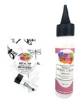 Art Glitter Glue Designer Dries Clear Adhesive 2 oz w/ Ultra Fine Metal Tip