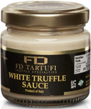 FD TARTUFI White Truffle Sauce 80g (2.82oz) - Gourmet Sauce | Condiments | Made in Italy | non-gmo | Cheese | Milk | Cream | White Truffles