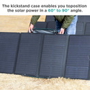 EF ECOFLOW 160 Watt Portable Solar Panel for Power Station, Foldable Solar Charger with Adjustable Kickstand, Waterproof IP67 for Outdoor Camping RV Off Grid System