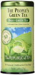 The Republic of Tea, The Peoples Green Tea, 50-Count