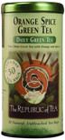The Republic of Tea, Orange Spice Green Tea, 50 Count