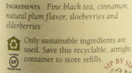The Republic of Tea Cinnamon Plum Black Tea, 50 Tea Bags, Spiced Black Tea, Gourmet Tea Blend