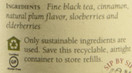 The Republic of Tea Cinnamon Plum Black Tea - 50 Tea Bags, Spiced Black Tea, Gourmet Tea Blend