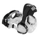 IST ProEar Dive Mask with Ear Covers, Scuba Diving Pressure Equalization Gear, Tempered Glass Twin Lens (Black)