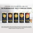 The Republic of Tea Organic Aronia Elderberry Rooibos SuperDigest Tea | Probiotic Tea Bags (36 count)