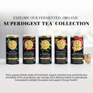 The Republic of Tea Organic Cacao Cinnamon Pu-erh SuperDigest Tea | Probiotic Tea Bags (36 count)