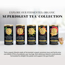 The Republic of Tea Organic Cacao Cinnamon Pu-erh SuperDigest Tea | Probiotic Tea Bags 36-count