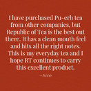 The Republic of Tea Organic Cacao Cinnamon Pu-erh SuperDigest Tea | Probiotic Tea Bags 36-count