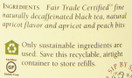 The Republic of Tea, Apricot Decaf Tea, 50 Count