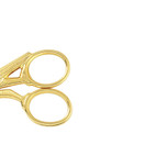 Gingher 01-005280 Stork Embroidery Scissors, 3.5 Inch - Gold