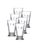 La Rochere Fleur De Lys 10 oz. Double Old Fashioned Glass, Set of 6