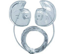 Doc's ProPlugs - Preformed Protective Vented Earplugs (Pair) Clear w/ Leash-Medium-Small