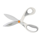 Fiskars Crafts PowerCut Softgrip Shears, 8-Inch | White/Gray