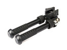 Atlas AccuShot 3523 Bipod w/ ADM 170-S Lever BT10LW17, Black