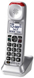 Panasonic New DECT 6.0 Cordless Phone Handset Accessory Talking Caller ID Compatible with KX-TGM450S Series Cordless Phone Systems - KX-TGMA45S | Silver