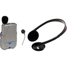 Williams Sound PKT D1 H26 Pocketalker Ultra w/ Rear-wear Headphone, 200 hours of battery life, Adjustable tone and volume control, Accommodates a variety of earphone and headphone options