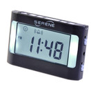 Serene Innovations VA3 Vibrating Travel Alarm Clock | Black