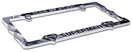 Superman Man of Steel 3D Metal License Plate Frame - Chrome