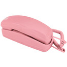 Golden Eagle Trimline Corded Telephone - Design from 60s w/ Modern Electronics - Pink