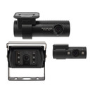 BlackVue DR750X-3CH Truck Plus with 32GB microSD Card | Dual FHD + HD Triple Channel Cloud Truck Dashcam