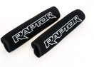 Black Neoprene Automotive Seat Belt Covers Safety Shoulder Pad Travel Bag Straps - Set of 2 