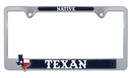 Elektroplate Native Texan Metal License Plate Frame