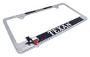 Elektroplate Native Texan Metal License Plate Frame