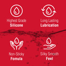 Swiss Navy Premium Silicone-Based Personal Lubricant & Lubricant Sex Gel for Couples, 4 oz.