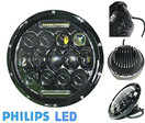 7" OZ-USA 75w High Output Military LED Headlight 24 volts M35a2 M35 M35a3 M923 Truck HMMWV M998 DIESEL