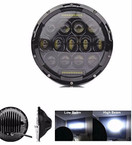 7" OZ-USA 75w High Output Military LED Headlight 24 volts M35a2 M35 M35a3 M923 Truck HMMWV M998 DIESEL