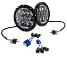 7" OZ-USA 75w High Output Military LED Headlight 24 volts M35a2 M35 M35a3 M923 Truck HMMWV M998 DIESEL