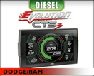 Precision Parts Edge Products CTS3 Evolution Performance Tuner 85400-300 Compatible with 2003-2012 Ram 5.9 & 6.7 Cummins Diesel