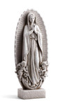 Avalon Gallery Our Lady of Guadalupe Resin Home Patio and Garden Statue, 23 1/2 Inch