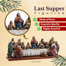 CB Avalon Gallery 16-Inch Last Supper Figurine Statue