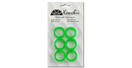 Kenchii Extra Soft Premium Quality Shear Finger Ring Inserts Thick (Green) KEFIB-GREEN