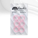 Kenchii Extra Soft Premium Quality Shear Finger Ring Inserts Thick | Pink - KEFIB-Pink