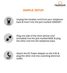 ClearSounds IL95 UltraClear Portable Phone Amplifier 