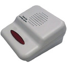 Future Call Amplified Telephone Ringer With Visual Indicator, White