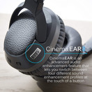 MEE audio Matrix Cinema wireless Bluetooth headphone with Audio Enchancement