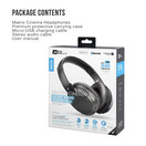 MEE audio Matrix Cinema wireless Bluetooth headphone with Audio Enchancement