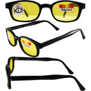 Pacific Cost KDs Polarized Yellow Sunglasses, 20129