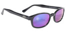 Pacific Coast Original KD's Biker Sunglasses, Colored Mirror Lens - 20118